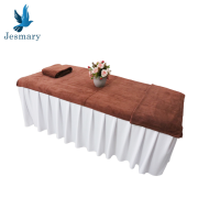 KHĂN TRẢI GIƯỜNG SPA MÀU NÂU 90X190CM